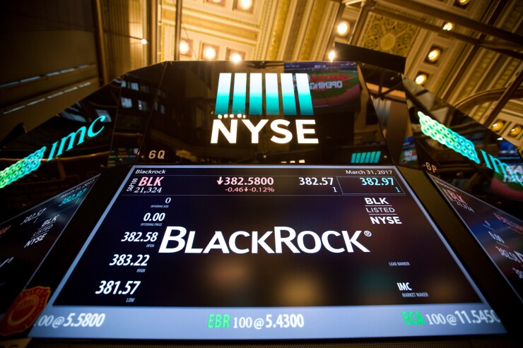 NYSE BlackRock Tickr Image for March 2017