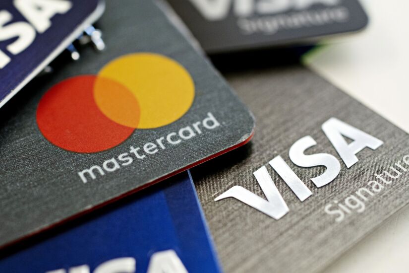 Visa and Mastercard