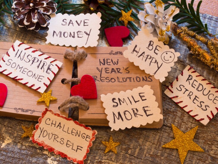 Financial planning goals and new years resolutions 2024